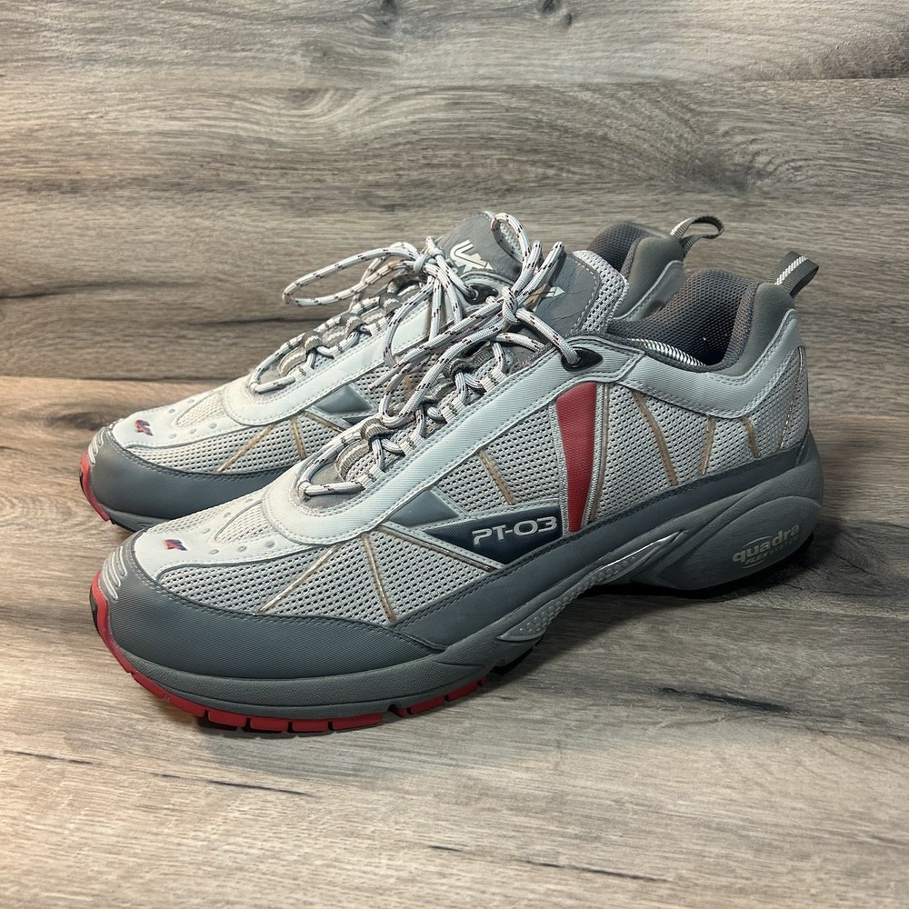 British Army RM Issue UK GEAR PT-03 Running Shoes Grey Red UK 13 - US 13.5